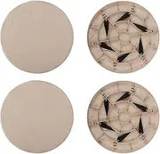 Outdoor Stepping Boards, Outdoor Stepping Boards - 4 Landscape Fording Stones | Outdoor Garden Walkway with Ground Stakes, Resin Stepping Stones for Garden Walkway