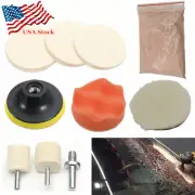 10Pcs Glass Scratches Polishing Kit Car Windows Repair Tool Cerium Oxide Powder