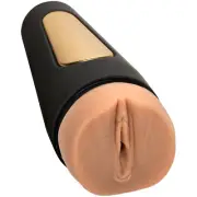 Doc Johnson Main Squeeze Endurance Trainer ULTRASKYN Stroker Vanilla