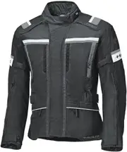 Held Tourino Top waterproof Motorcycle Textile Jacket, black-grey, Size 7XL for Men Black Grey