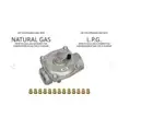 ELECTROLUX COOKER GAS CONVERSION KIT LP OR NG GHP765S, EHGC77BS, EHGC97BS, GHP9