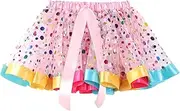 EELHOE Sequin Tutu Skirt for Girls - Layered Tutu with Sequins,Glitter Skirt for Toddler Girls Aged 3 Years and Up, Tutu Skirt for Carnival, Halloween, Cosplay, Dance, Znet-au