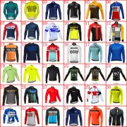 Pro Team Cycling Long Sleeve Jersey Mens Breathable Bike Shirt Racing Clothing