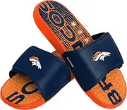 [FOCO] Men's NFL Team Logo Sport Shower Foam Slide Flip Flop Sandals