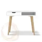 Artiss Office Computer Desk Study Table Storage Drawers Student Laptop White