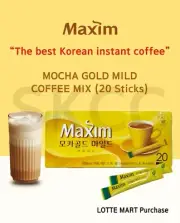 [SKCC] Maxim (20 Sticks) / Mocha Gold Mild / Instant Coffee / Made in Korea