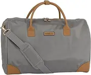 Regent Platinum 20" Weekender Satchel, Silver, Silver, 20", London Fog Regent Platinum 20" Weekender Satchel