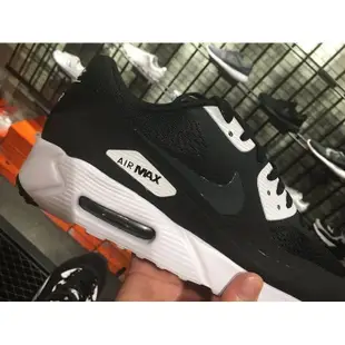 NIKE AIR MAX 90 ULTRA ESSENTIAL 網面 透氣 黑白 黑魂 男鞋 819474-001