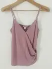 New with Tags Monki tank Top Size XS Mauve Pink