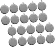HAWILLOSCH Kitchen Dish Sponges 20pcs Double-Sided Scrub Sponge Non-Scratch Stainless Steel for Dishes Abrasive Cleaning Pads