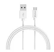 Verbatim Charge & Sync microUSB Cable 1m - White (LS)