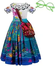 Dressy Daisy Mirabel Isabella Toddler Kids Girls Fancy Dress Up Halloween Costume Birthday Party Outfit Size 2 to 10