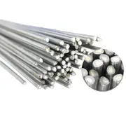 Low Temperature Easy Melt Aluminum Universal Welding Rod Cored Wire Rod Solder No Need Solder Powder Weld Bar for Propane Torch 1.6mm-33cm 10PCS