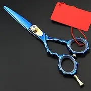 Hair Cutting Scissors, 6 inch Upscale Professional Bamboo Cutting Barber Makeup thinning Shears Hairdressing Scissors