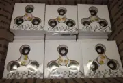a Box of 64 Fidget Spinners ~ Kissing Emoji .. new but dusty from storage