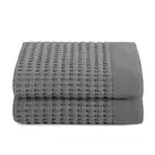 Waffle Towels for Bathroom - Quick Dry, Luxury, Lint Free, Super Absorbent Co...