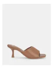 [Novo Shoes] Ulesi Mules Heel in Caramel