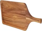 MOTHNUR Sturdy Wooden Serving Tray Multi-Functional Steak Pizza Board Kitchen Accessory