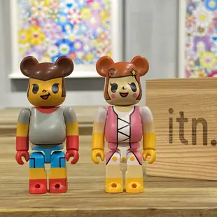 BE@RBRICK Devilrobots sun & moon 太陽 月亮 100% set itn