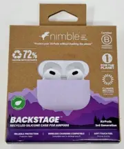 Nimble Backstage Recycled Silicon Case AirPods 3rd Generation Light Purple
