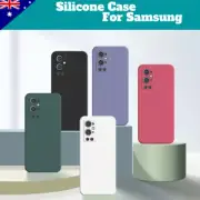 Samsung Galaxy S20 Ultra A52 A72 A32 S21 Plus 5G Liquid Silicone Slim Case Cover