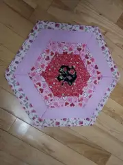 VALENTINES DAY TABLE TOPPER HANDMADE NEWLY MADE ONE OF A KIND #10