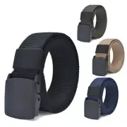 1.25M Outdoor Nylon Belt Men's Sport Military Tactical Waistband Canvas Web Belt