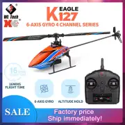 WLtoys K127 2.4G 4CH 6-Aixs Gyro Hover Single Blade Mini RC Helicopter RTF