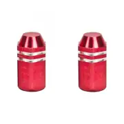 Trik Topz Valve Caps Finned Red SV Intended For Use With Schrader Valves