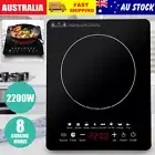 Induction Cooktop Portable 2200W Kitchen Electric Stove Ceramic Touch Hotplate