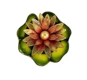 Lotus Flower Lily - Pearl - MacArthur Carmine Red - FREE GIFT WRAPPING