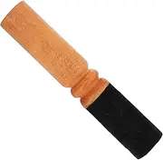 Buddha Singing Bowl Mallet Handmade Stick for Meditation and Yoga PU Leather Wrapped Striker for Sound Therapy and Relaxation Long