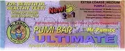 [Mr. Pumice] Ultimate PUMI Bar, 2-in-1 Callus Remover, Pedicure Stone & Ped File Scrubber for Smooth Feet and Heels, Dual-Grit (Medium + Coarse), 6 Pack