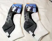 New Tactel 2 pairs running socks men 7-8.5, women 8.5-11