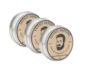 3 Pack Hand Crafted Lusso Sapone Beard & Mustache Wax (You Choose the Scent)