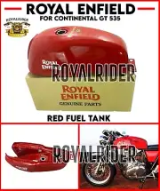 Royal Enfield FUEL TANK , RED For CONTINENTAL GT 535 (for: Royal Enfield)