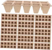 OFFSCH Seedling Equipment Kit 20pcs Planting Trays Drainage Holes for DIY Enthusiasts and Gardeners