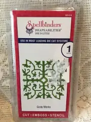 Spellbinders Shapeabilites Die D-Lites Grate Works Die New Scrapbooking