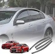 X-CAR Weathershields for Holden Commodore 2006-2017 Car Wind Deflectors Window Visor