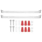 2 Set 295mm (11.6") Universal Light Fixture Mounting Bracket Kit with Screw