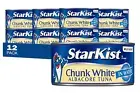Chunk White Albacore Tuna in Water, 12 Oz, Pack of 12