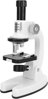 Microscope for Kids, Kids Beginner Microscope Science Kit, 1200x Magnification, Smartphone Compatibility, Adjustable Angle, Portable (White)