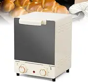 15L Mini Vertical Electric Oven, 3-Tier Smart Convection Oven, Multifunction Toaster with Baking Tray, 70-250 ℃ Adjustable Temperature, 60min Timer, for Baking Cooking Grilling
