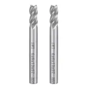 2PCS 6mm Shank 6 x 13mm Straight End Mill Cutter CNC Router Bits 4 Flute