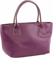 Milleni Mini Fashion Women's/Ladies 26cm Tote Hand Bag WorkShoulder Handbag Plum
