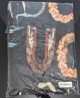 Supreme Alphabet Beach Bath Towel Black Authentic Dead Stock SS18
