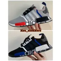 在飛比找蝦皮購物優惠-（現貨）ADIDAS NMD R1黑藍 灰銀 黑藍滿版灰銀滿