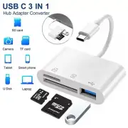 Type C USB 3.1 to USB-C 4K HDMI USB 3.0 Adapter Cable 3 in 1 Hub For Macbook Pro