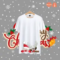 在飛比找蝦皮購物優惠-聖誕鹿聖誕t恤精神t恤聖誕t恤