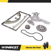 Fit 2011-2016 Honda Civic CR-Z 1.5L Engine Timing Chain Kit Water Pump New